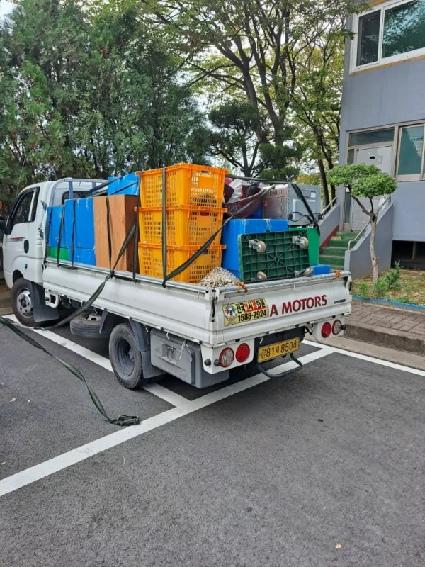평택 비전동 1톤2대 투룸반포장이사현장